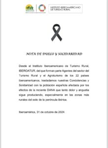 NOTA DE DUELO Y SOLIDARIDAD